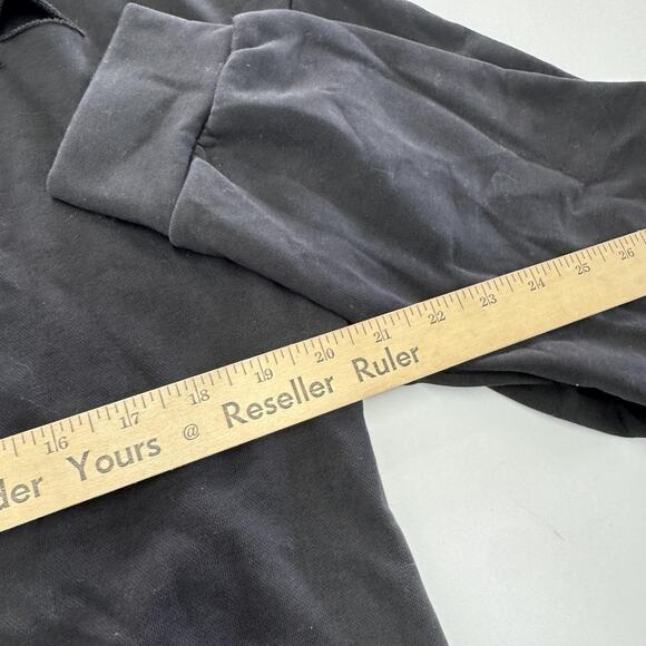 Tobi Sweater Womens Small Black‎ Distressed Pullover Asymmetrical Hem Grunge S/P - Picture 7 of 7